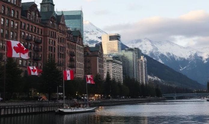 Gay men in Canada enjoying time together