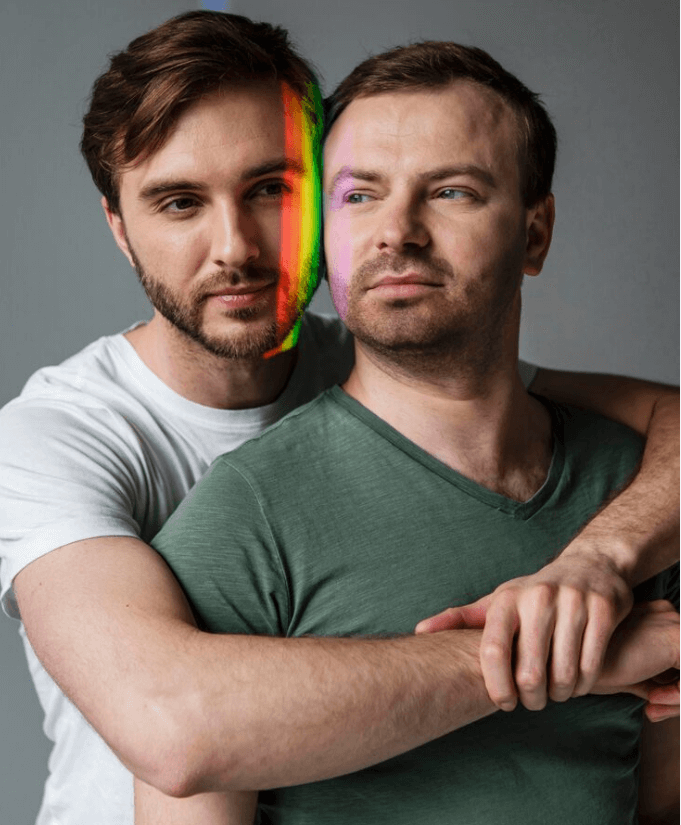 American Gay Couple